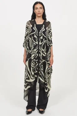 Agave Cosmic Bloom Caftan Rodebjer