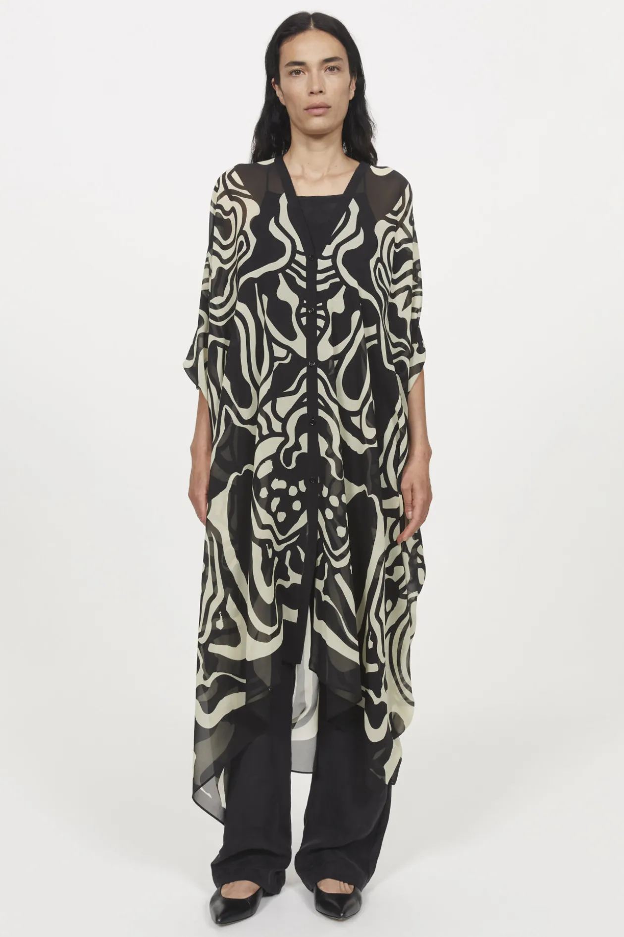 Agave Cosmic Bloom Caftan Rodebjer