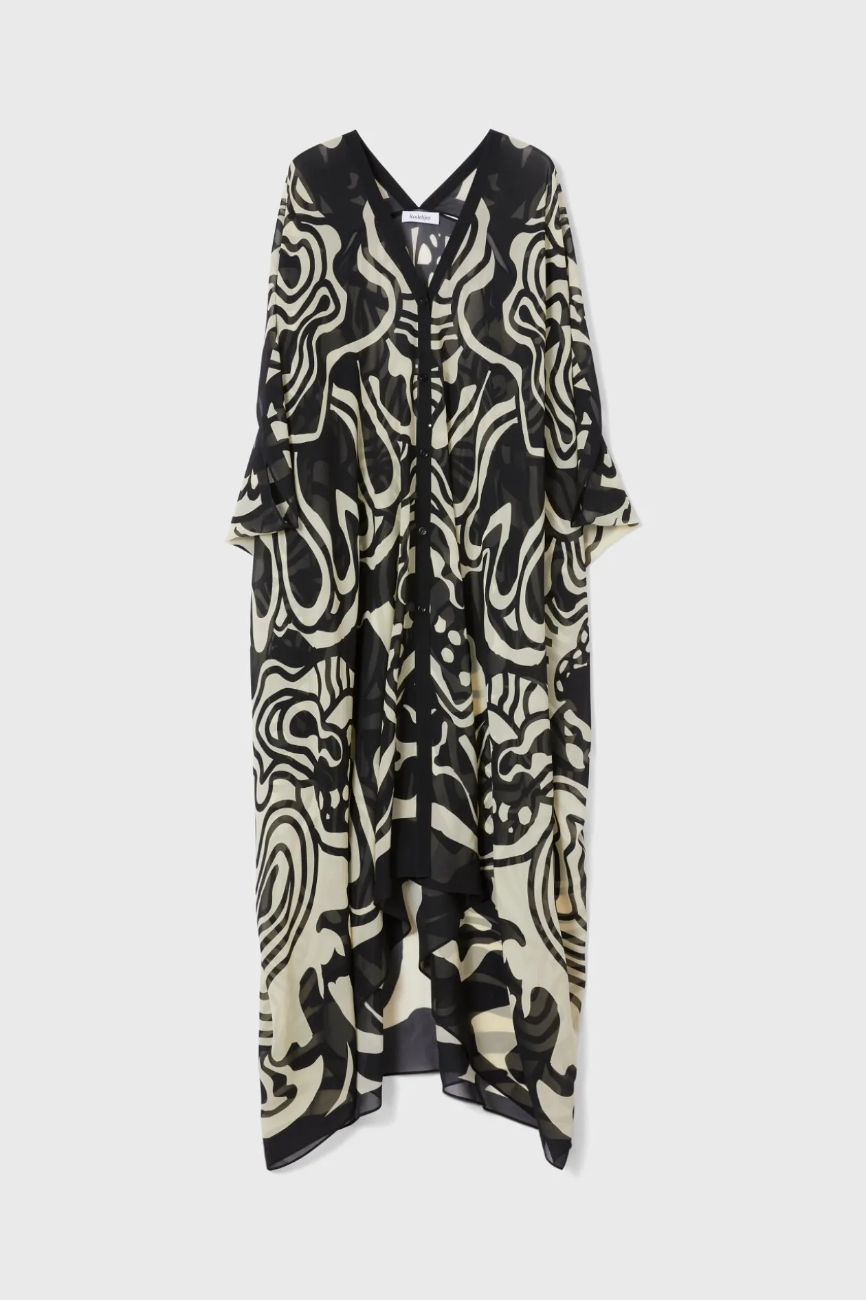 Agave Cosmic Bloom Caftan Rodebjer