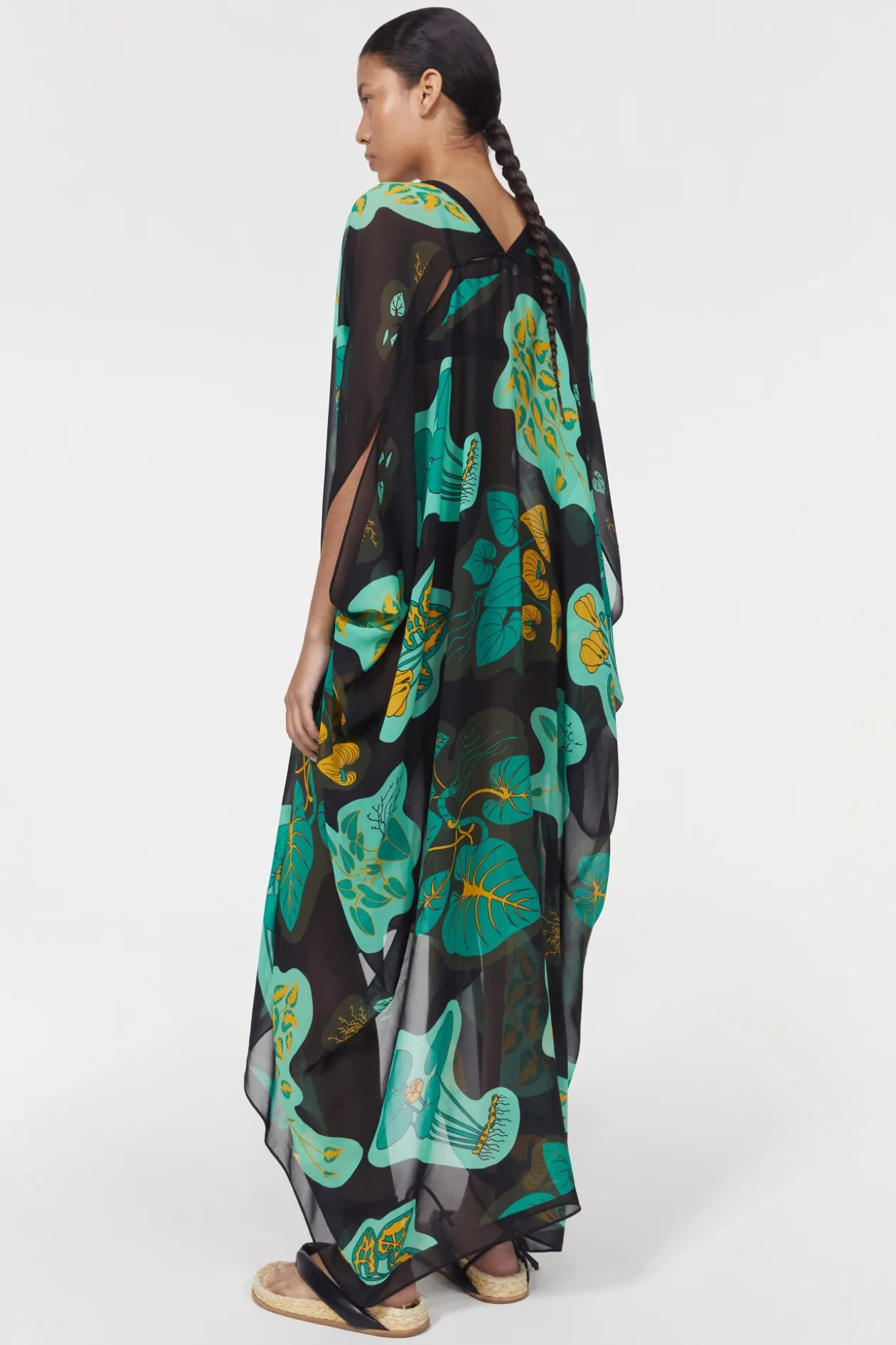 Agave Leaf Caftan Rodebjer