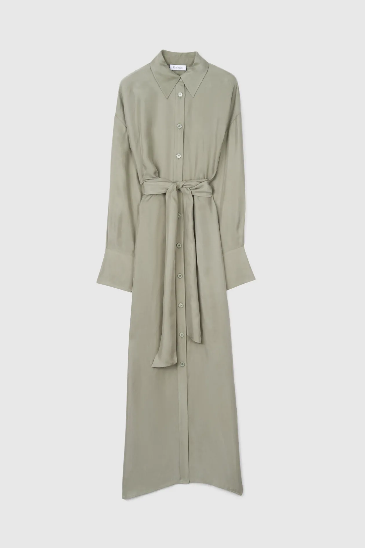 Apple Peach Twill Dress Rodebjer