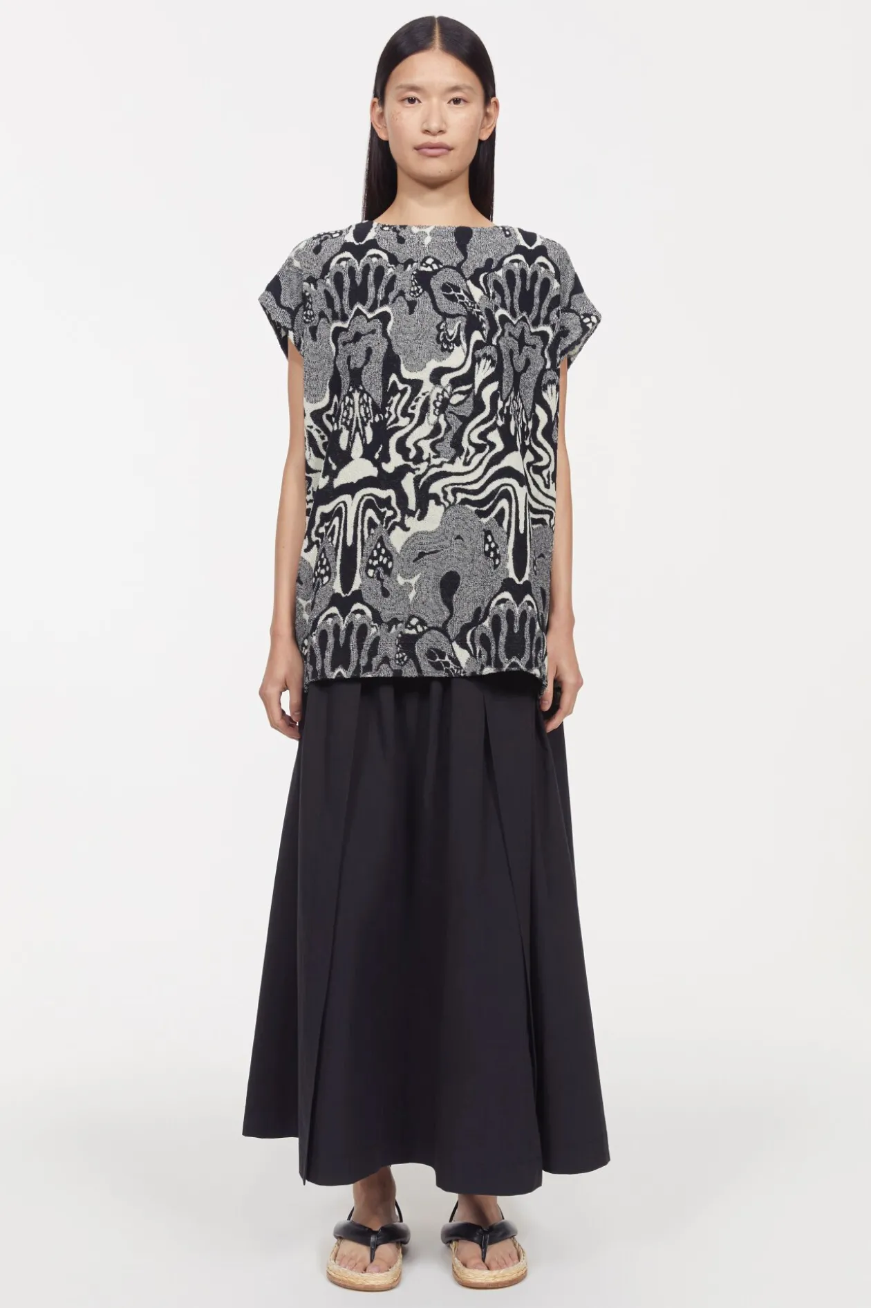 Claire Cosmic Jersey Top Rodebjer