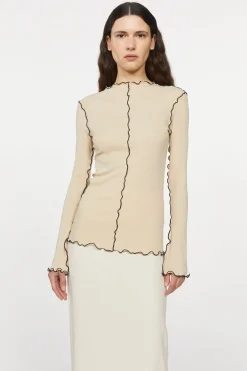 Columbina Jersey Top Rodebjer