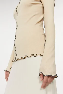 Columbina Jersey Top Rodebjer