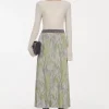 Flora Jaquard Knitted Skirt Rodebjer