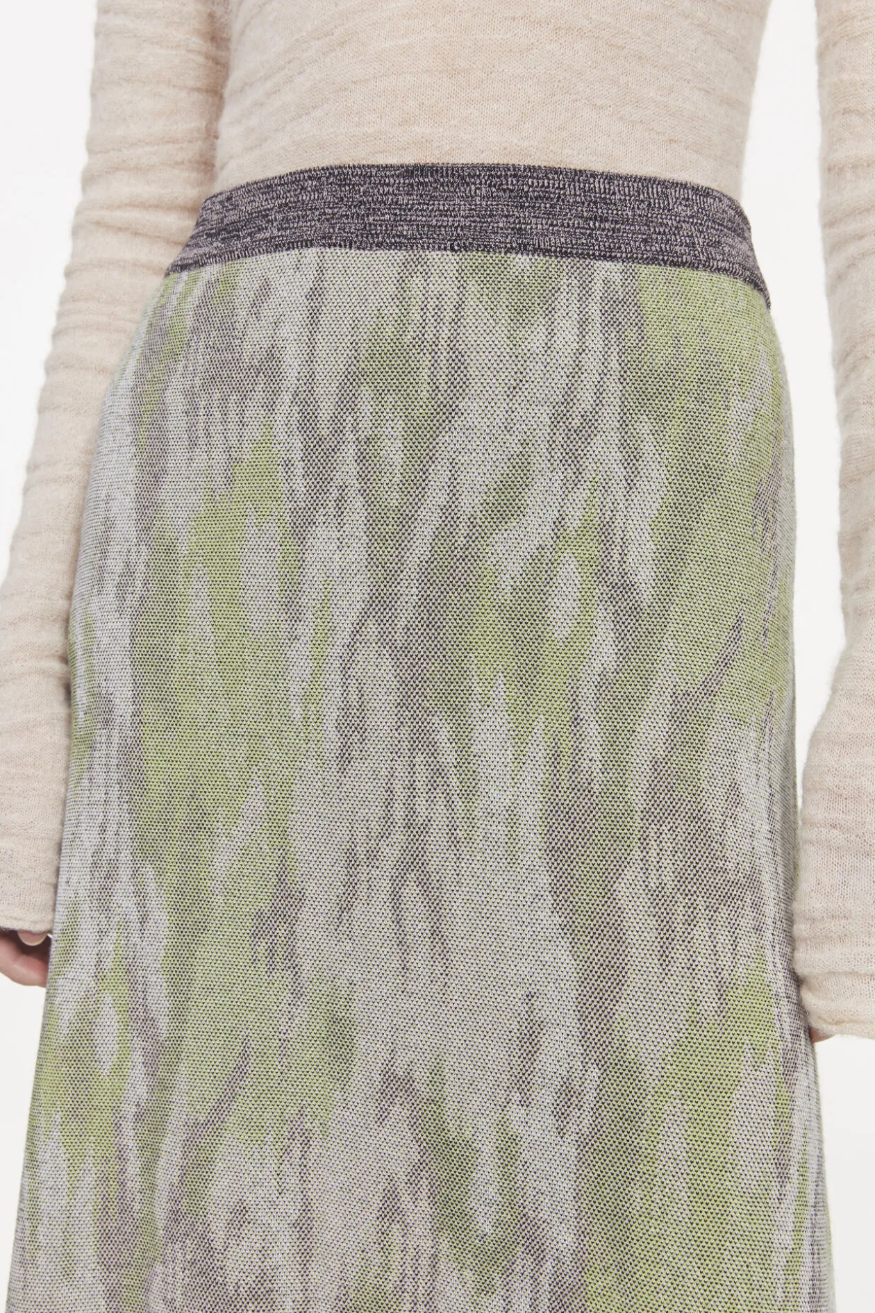 Flora Jaquard Knitted Skirt Rodebjer