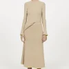 Fly Rib Knitted Skirt Rodebjer