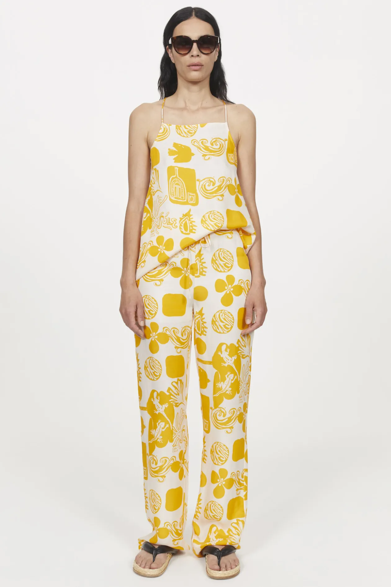 Lunara Print Pants Rodebjer