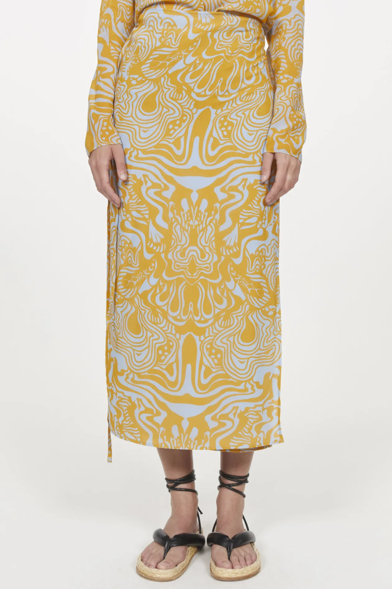 Lunata Chiffon Skirt Rodebjer
