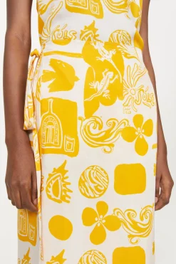 Lunata Print Skirt Rodebjer